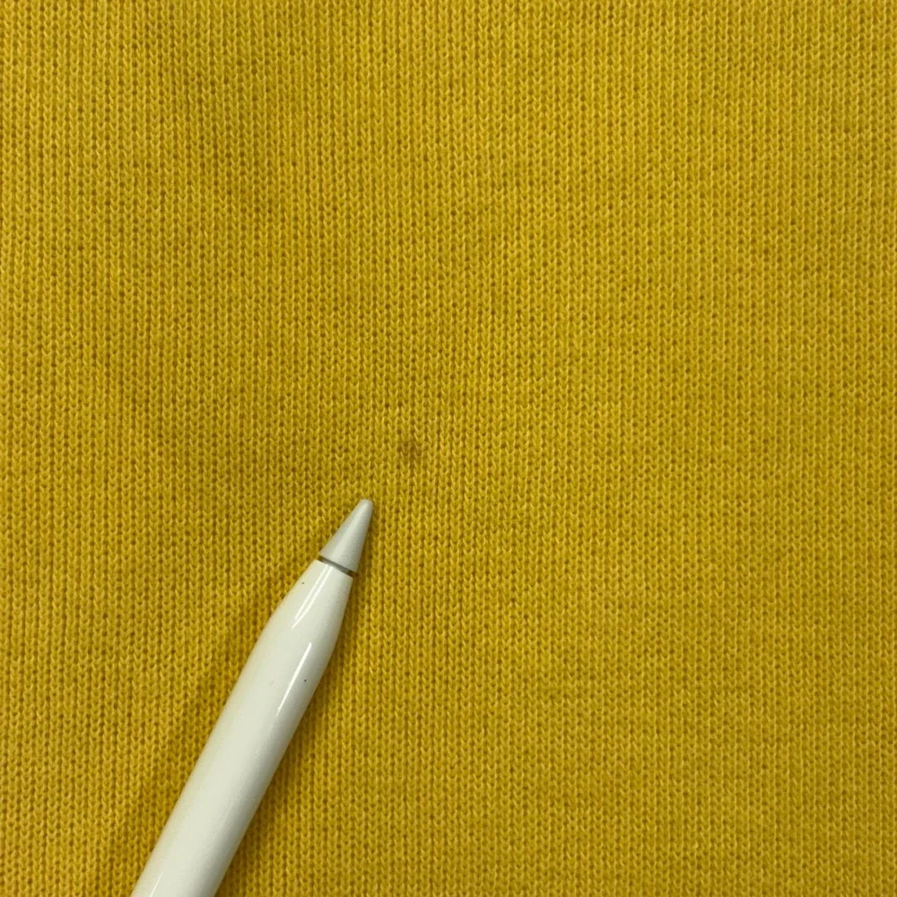Polo Ralph Lauren Quarter Zip Pullover Mens L Yellow Cotton Mock Neck Pony
